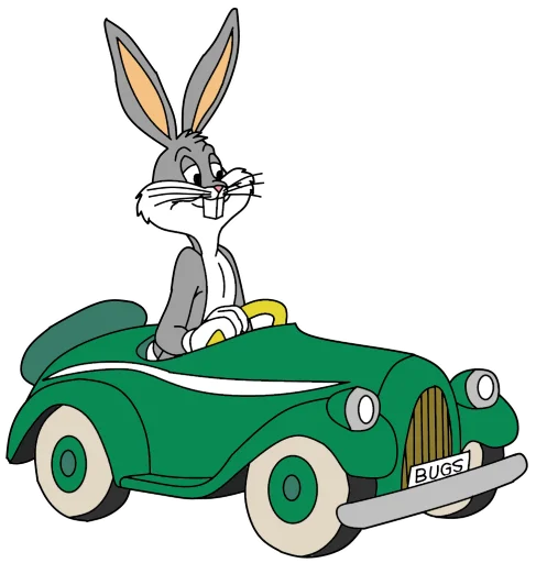 Стікер Bugs Bunny 3 🏎