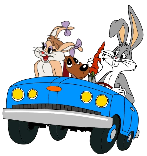 Bugs Bunny 3 sticker 🚙