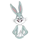 Эмодзи телеграм Bugs Bunny