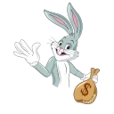 Telegram emoji Bugs Bunny