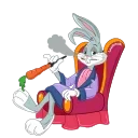 Эмодзи Bugs Bunny 😌