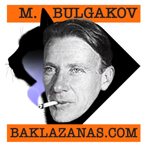 Telegram stickers Bulgakov