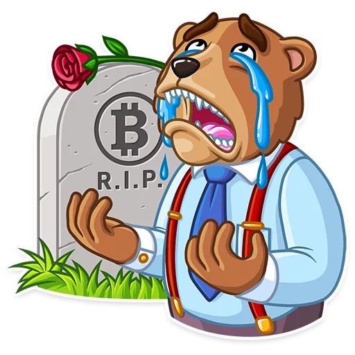 Telegram Sticker «Bull & Bear» 