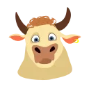 Telegram emoji Bull Drugi
