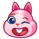 Стікер Bunny Emoji  😉