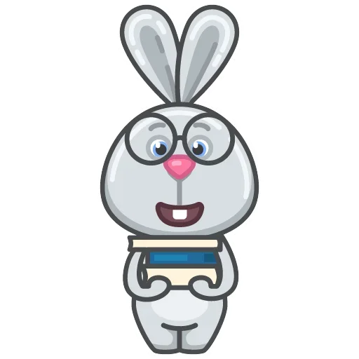 Эмодзи Bunny Boy 😌