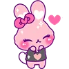 Bunny Cute Pif emoji ☺️