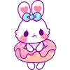 Bunny Cute Pif emoji 🍩