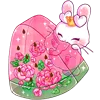 Bunny Cute Pif emoji 🍰