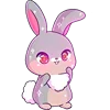 Bunny Cute Pif emoji 😊