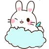 Bunny Cute Pif emoji 😉