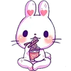 Bunny Cute Pif emoji 🍜