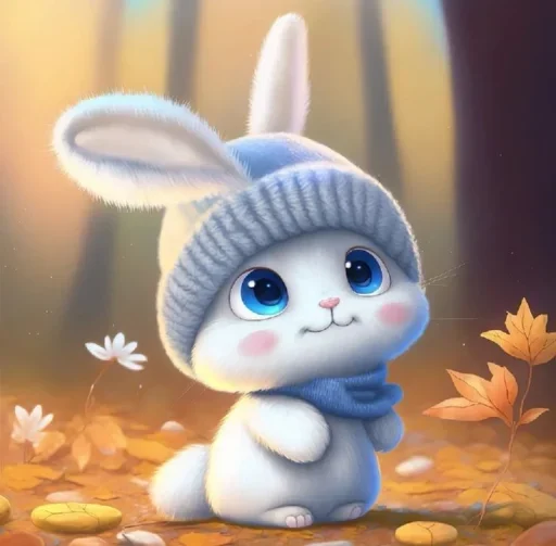 Стікери телеграм Bunny cute