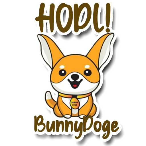 Telegram Sticker «BunnyDoge» 💪