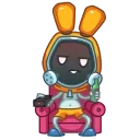 Rad Bunny emoji 📺