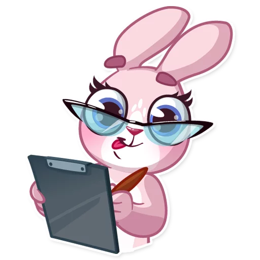 Rosy Bunny sticker 📝