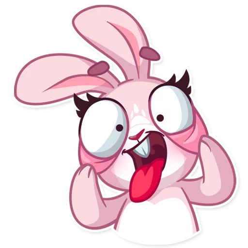 Rosy Bunny emoji 😛
