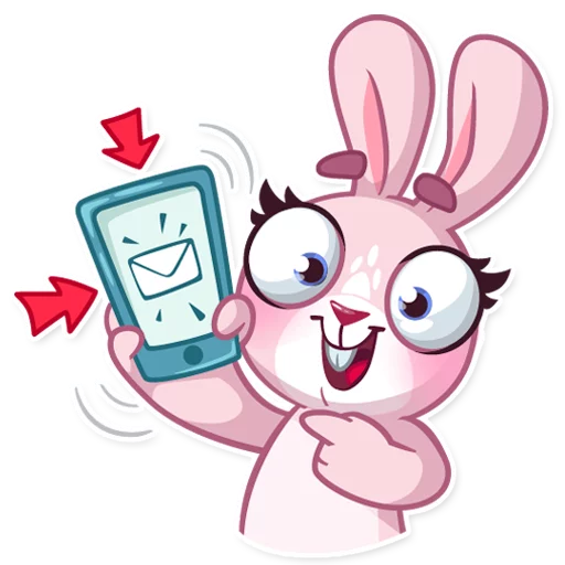 Rosy Bunny sticker 📩