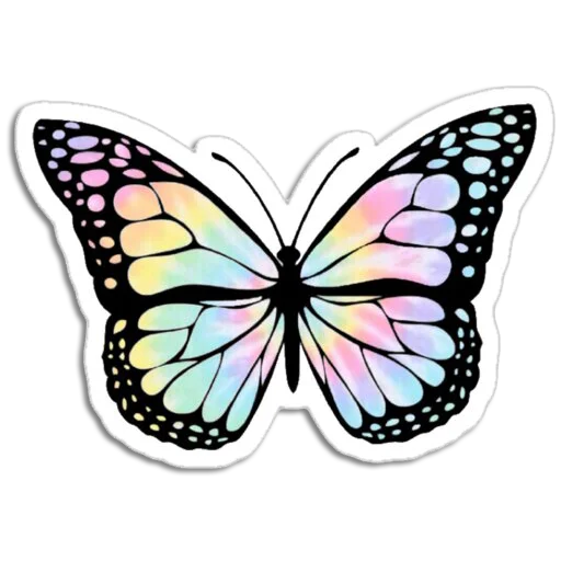 Telegram stickers Butterfly ਤਿਤਲੀ