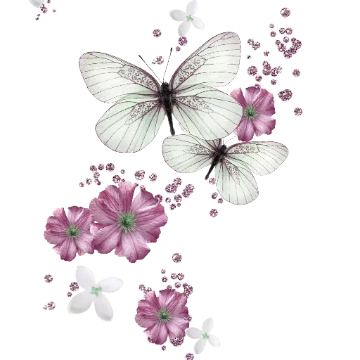 Telegram Sticker «Бабочки и Радость » 🤑