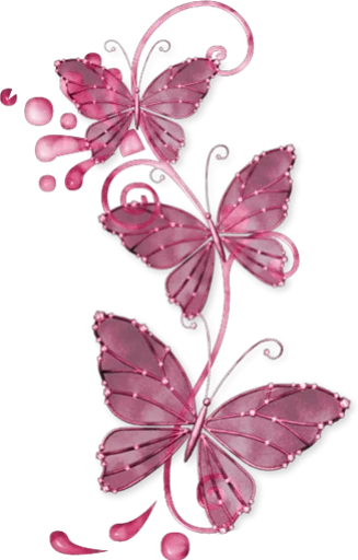 Telegram Sticker «Бабочки и Радость» 🤗