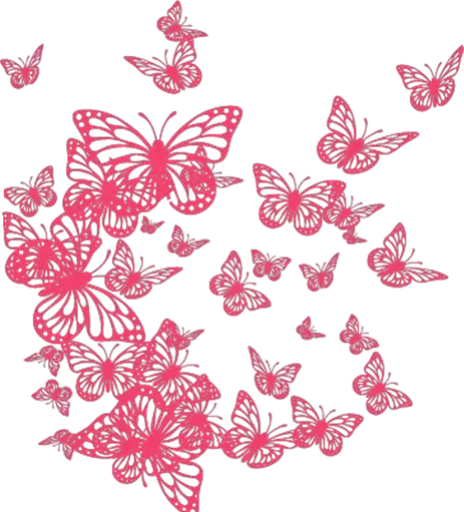 Бабочки и Радость  emoji 😏