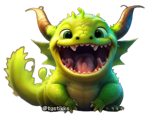 Baby Dragon 2024 emoji 😂