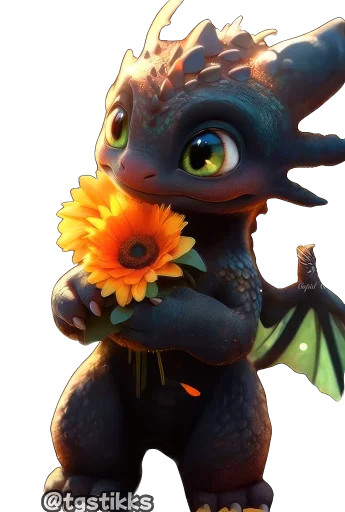 Baby Dragon 2024 emoji 🌼