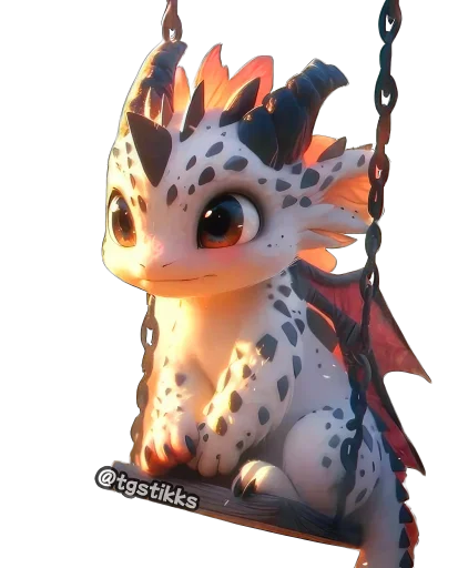 Baby Dragon 2024 emoji 😇