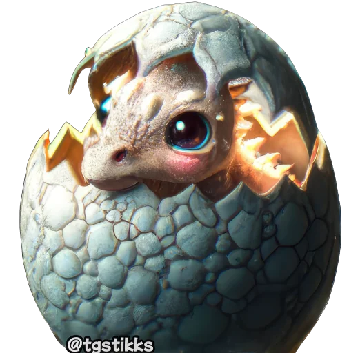 Baby Dragon 2024  sticker 🍳