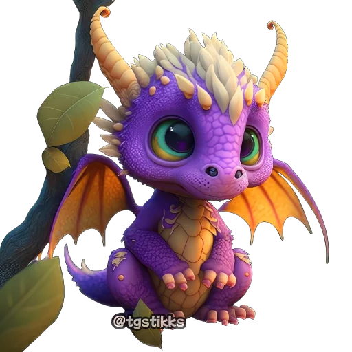 Стікер Baby Dragon 2024 🐉