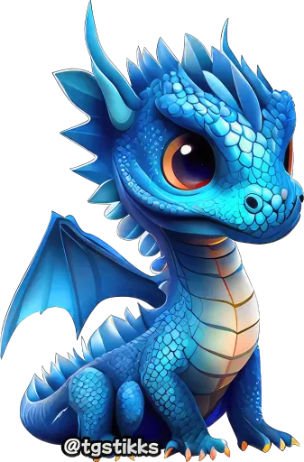 Baby Dragon 2024 sticker 🐉