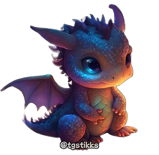 Baby Dragon 2024 emoji 🐉