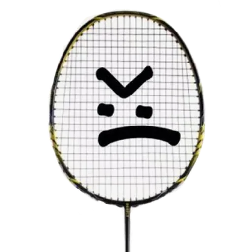 badminton sticker 😠