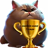 Емодзі телеграм толстый кот