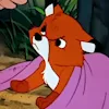 lovely fox Tod emoji 😠