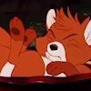 Эмодзи lovely fox Tod 🤕