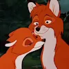 Эмодзи lovely fox Tod 🥰