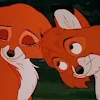 lovely fox Tod emoji 🥰