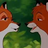 Эмодзи lovely fox Tod 😘