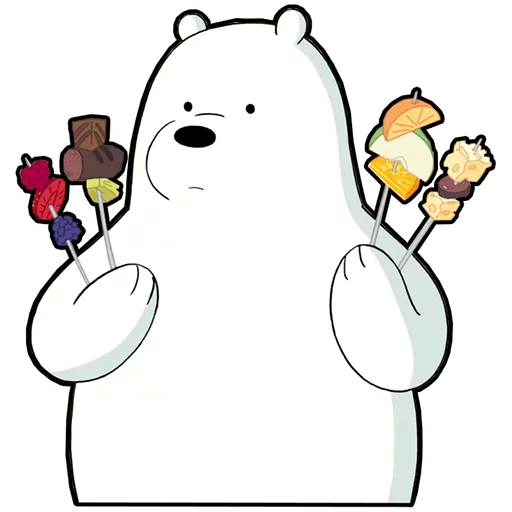 We Bare Bears emoji 🍢