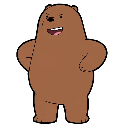 We Bare Bears emoji 😃
