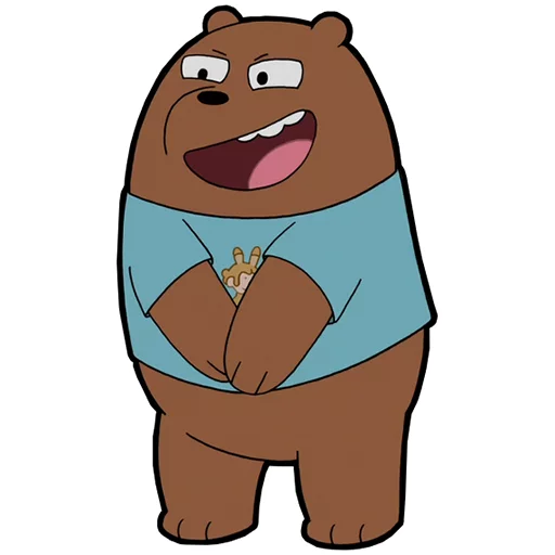 Telegram stiker «We Bare Bears» 😀