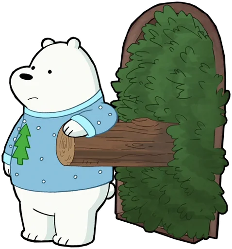 Telegram stiker «We Bare Bears» 🌲