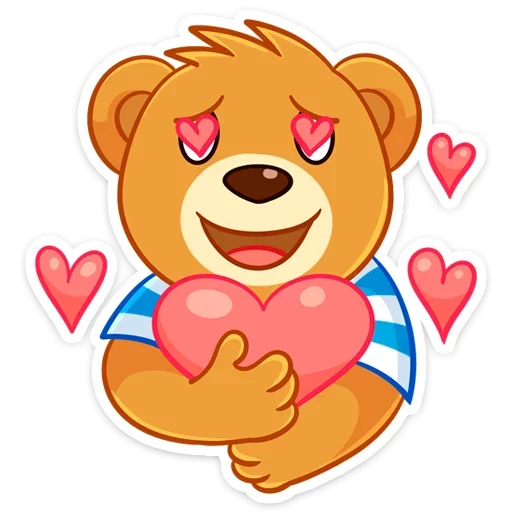 Медвежонок Барни  emoji 😍