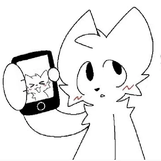 Стикер Telegram «Cat» 😲