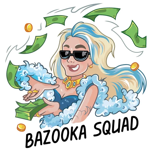 Bazooka stiker 🤑