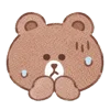 Telegram emoji «Cute Emoji» 😰
