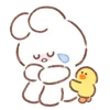 Telegram emojisi «Cute Emoji» 😢
