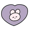 Telegram emojisi «Cute Emoji» 💜